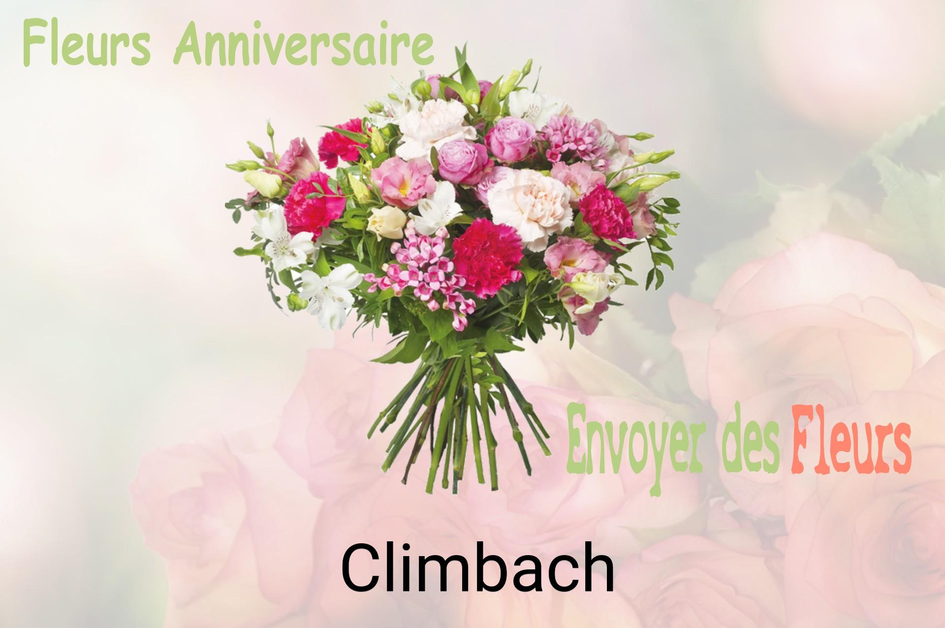 Bouquet de fleurs d’anniversaire livré à Climbach